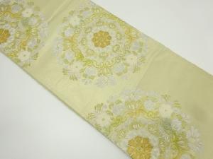 アンティーク　華紋織り出し袋帯（材料）